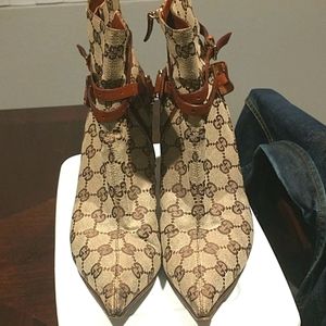 Authentic ankle Gucci boots
